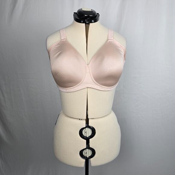 Vanity Fair Full Figure Bra Women's 44C Flesh Pink Back Closure - Picture 1 of 11